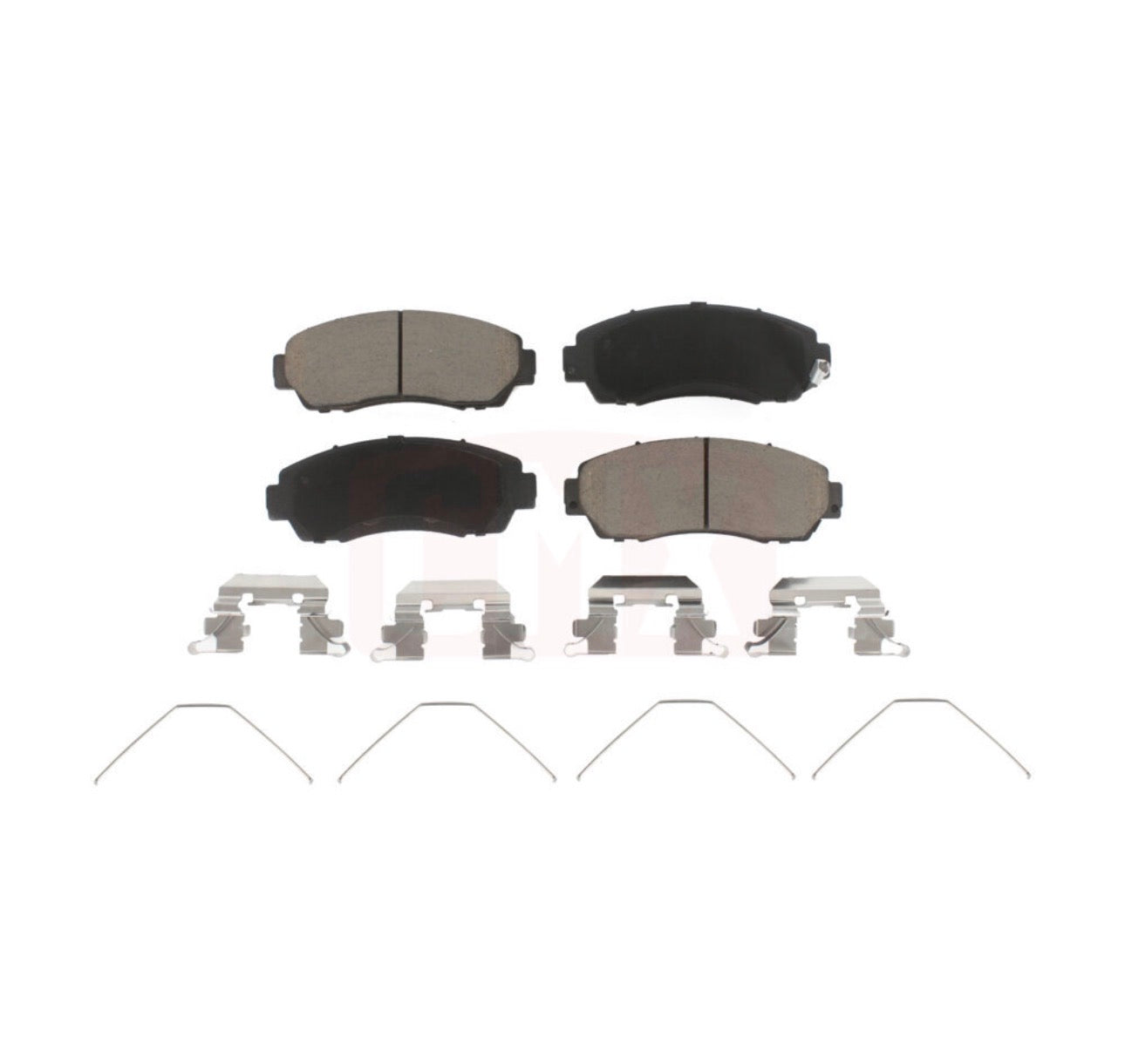 Honda odyssey front rotors and ceramic pad 2011-2014