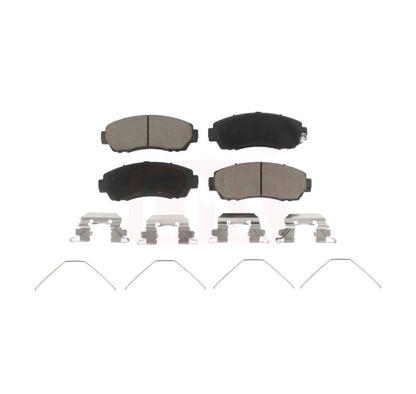 Honda odyssey front rotors and ceramic pad 2011-2014