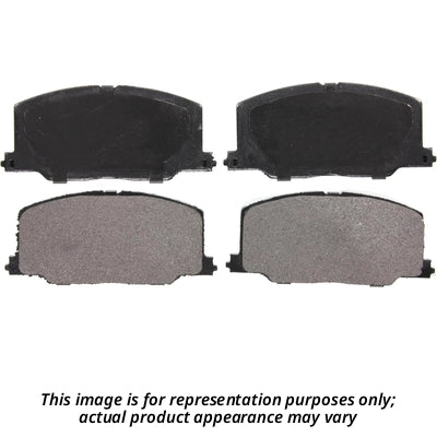 Front Semi Metallic Pads by TRANSIT WAREHOUSE - PPF-D1871
