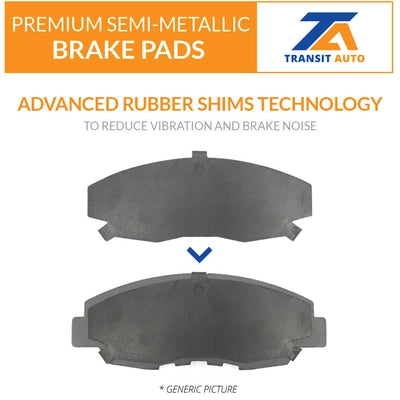 TRANSIT WAREHOUSE - PPF-D1083 - Front Semi Metallic Pads