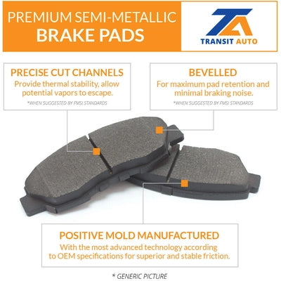 TRANSIT WAREHOUSE - PPF-D1083 - Front Semi Metallic Pads