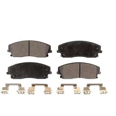 Front Semi Metallic Pads by TRANSIT WAREHOUSE - PPF-D1056