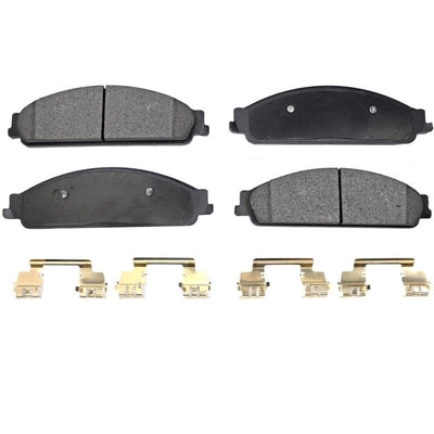 Front Semi Metallic Pads by TRANSIT WAREHOUSE - PPF-D1070