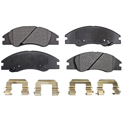 Front Semi Metallic Pads by TRANSIT WAREHOUSE - PPF-D1074
