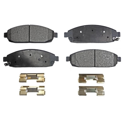 Front Semi Metallic Pads by TRANSIT WAREHOUSE - PPF-D1080