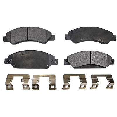 Front Semi Metallic Pads by TRANSIT WAREHOUSE - PPF-D1092