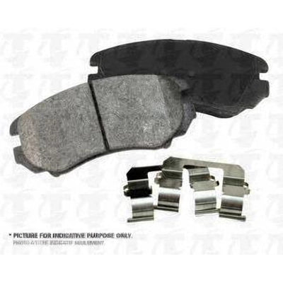 Front Semi Metallic Pads by TRANSIT WAREHOUSE - PPF-D1305