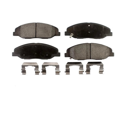 Front Semi Metallic Pads by TRANSIT WAREHOUSE - PPF-D1332