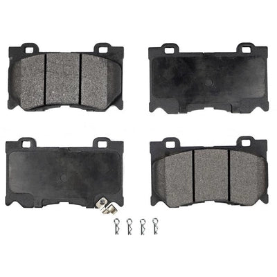 Front Semi Metallic Pads by TRANSIT WAREHOUSE - PPF-D1346