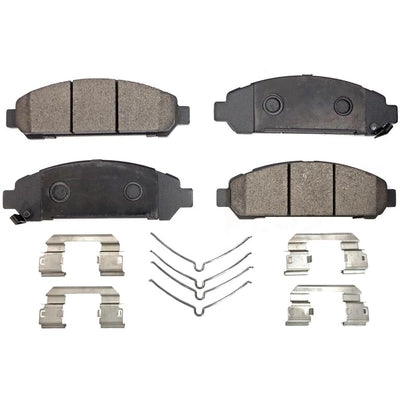 Front Semi Metallic Pads by TRANSIT WAREHOUSE - PPF-D1401