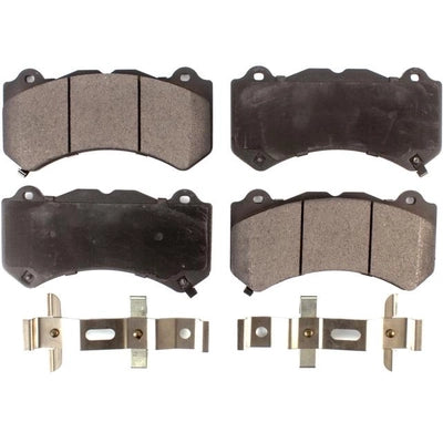 Front Semi Metallic Pads by TRANSIT WAREHOUSE - PPF-D1405
