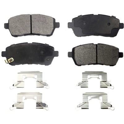 Front Semi Metallic Pads by TRANSIT WAREHOUSE - PPF-D1454