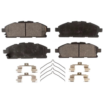 Front Semi Metallic Pads by TRANSIT WAREHOUSE - PPF-D1552