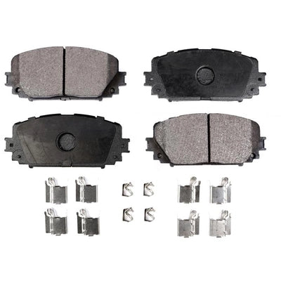 Front Semi Metallic Pads by TRANSIT WAREHOUSE - PPF-D1628