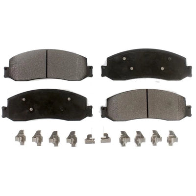 Front Semi Metallic Pads by TRANSIT WAREHOUSE - PPF-D1631A