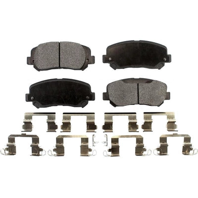 Front Semi Metallic Pads by TRANSIT WAREHOUSE - PPF-D1640
