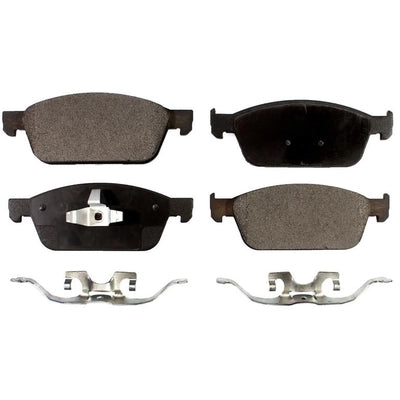 Front Semi Metallic Pads by TRANSIT WAREHOUSE - PPF-D1668