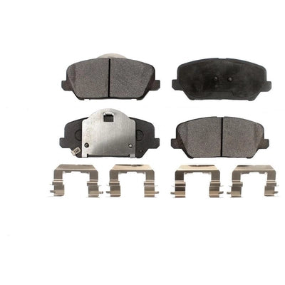 Front Semi Metallic Pads by TRANSIT WAREHOUSE - PPF-D1735