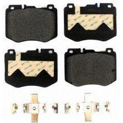 Front Semi Metallic Pads by TRANSIT WAREHOUSE - PPF-D1796