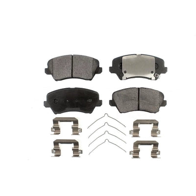 Front Semi Metallic Pads by TRANSIT WAREHOUSE - PPF-D1828