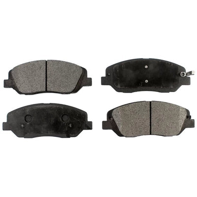 Front Semi Metallic Pads by TRANSIT WAREHOUSE - PPF-D1917