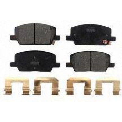 Front Semi Metallic Pads by TRANSIT WAREHOUSE - PPF-D2019