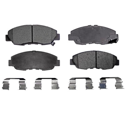 Front Semi Metallic Pads by TRANSIT WAREHOUSE - PPF-D465A