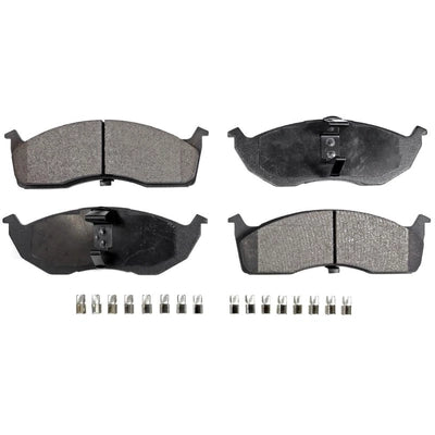 Front Semi Metallic Pads by TRANSIT WAREHOUSE - PPF-D591