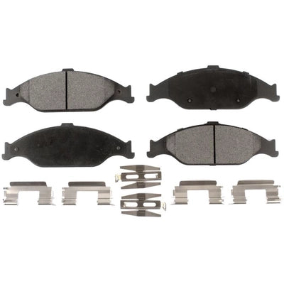 Front Semi Metallic Pads by TRANSIT WAREHOUSE - PPF-D804
