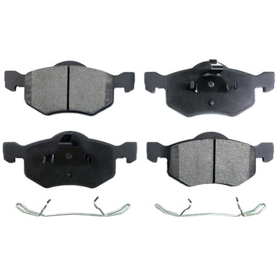 Front Semi Metallic Pads by TRANSIT WAREHOUSE - PPF-D843