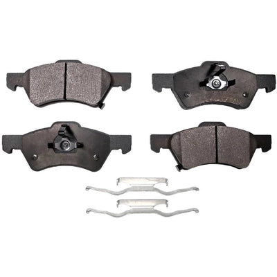 Front Semi Metallic Pads by TRANSIT WAREHOUSE - PPF-D857