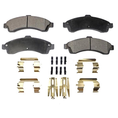 Front Semi Metallic Pads by TRANSIT WAREHOUSE - PPF-D882