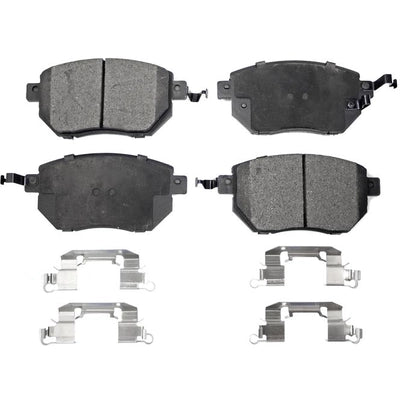 Front Semi Metallic Pads by TRANSIT WAREHOUSE - PPF-D969