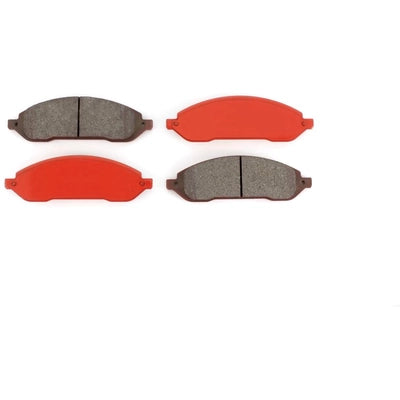 Front Semi Metallic Pads by TRANSIT WAREHOUSE - SIM-1022