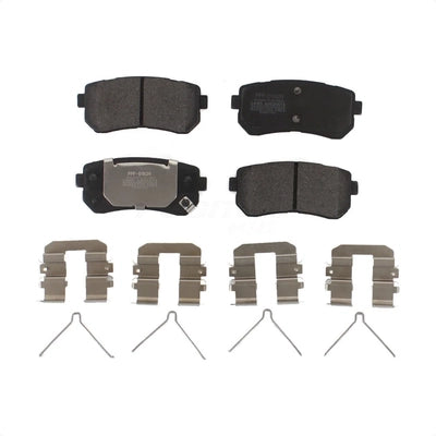 Rear Semi Metallic Pads by TRANSIT WAREHOUSE - PPF-D1829