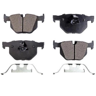 Rear Semi Metallic Pads by TRANSIT WAREHOUSE - PPF-D1042