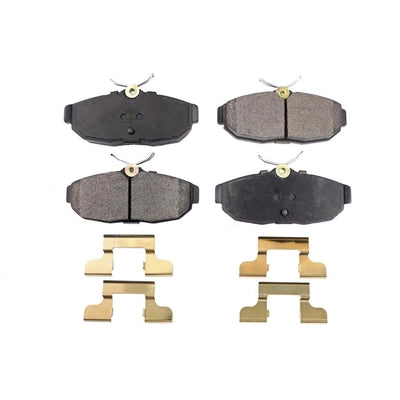 Rear Semi Metallic Pads by TRANSIT WAREHOUSE - PPF-D1082