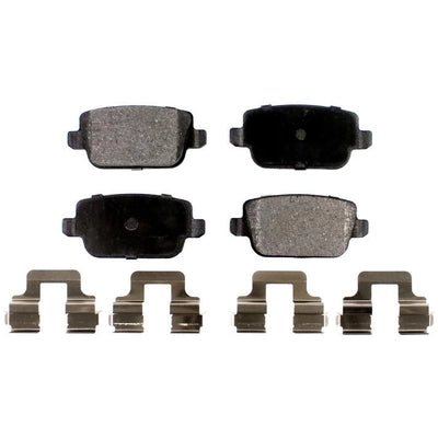 Rear Semi Metallic Pads by TRANSIT WAREHOUSE - PPF-D1314
