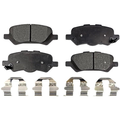 Rear Semi Metallic Pads by TRANSIT WAREHOUSE - PPF-D1402