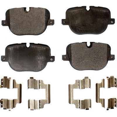 Rear Semi Metallic Pads by TRANSIT WAREHOUSE - PPF-D1427