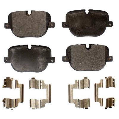 Rear Semi Metallic Pads by TRANSIT WAREHOUSE - PPF-D1427