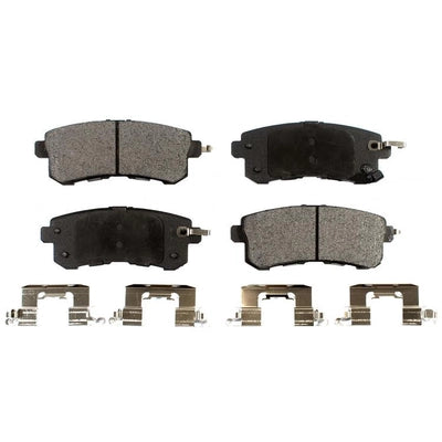 Rear Semi Metallic Pads by TRANSIT WAREHOUSE - PPF-D1510