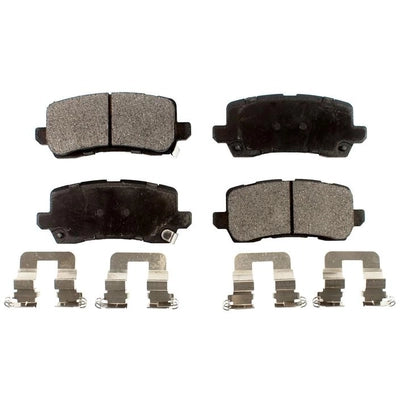 Rear Semi Metallic Pads by TRANSIT WAREHOUSE - PPF-D1698