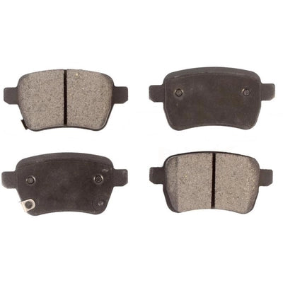 Rear Semi Metallic Pads by TRANSIT WAREHOUSE - PPF-D1722