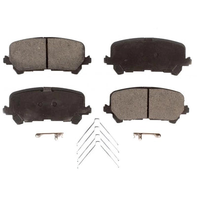 Rear Semi Metallic Pads by TRANSIT WAREHOUSE - PPF-D1724