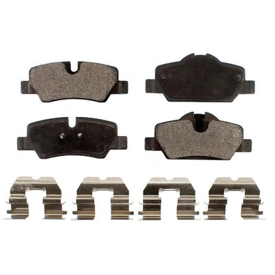Rear Semi Metallic Pads by TRANSIT WAREHOUSE - PPF-D1800