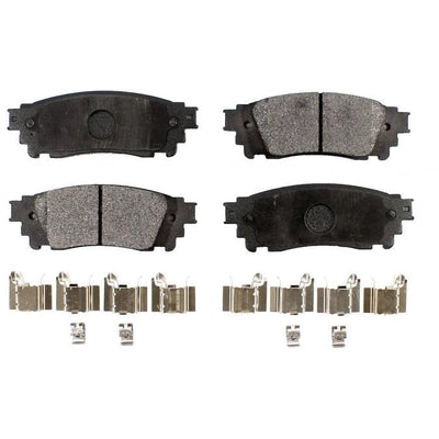 Rear Semi Metallic Pads by TRANSIT WAREHOUSE - PPF-D1805