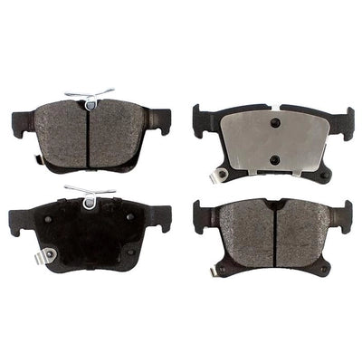 Rear Semi Metallic Pads by TRANSIT WAREHOUSE - PPF-D1901