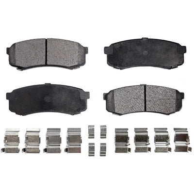 Rear Semi Metallic Pads by TRANSIT WAREHOUSE - PPF-D606