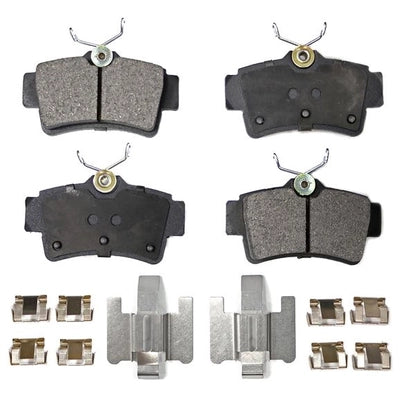 Rear Semi Metallic Pads by TRANSIT WAREHOUSE - PPF-D627